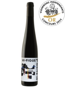 A gold medal Mi-Figue Mi-Raisin Rouge