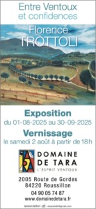 Florence Trottoli - Entre Ventoux et confidences Florence Trottoli - Entre Ventoux et confidences
